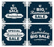 grande vente spéciale pour le ramadan, vente flash, vecteur de bannière, super vente ramadan