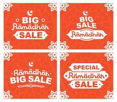 grande vente spéciale pour le ramadan, vente flash, vecteur de bannière, super vente ramadan