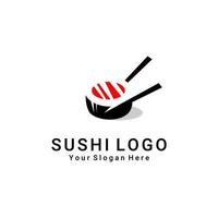 vecteur de sushi logo