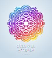 Mandala ornemental de vecteur inspiré de l&#39;art ethnique, à motifs de paisley indien. Illustration dessinée à la main Élément d&#39;invitation. Tatouage, astrologie, alchimie, boho et symbole magique.