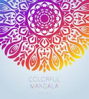 Mandala ornemental de vecteur inspiré de l&#39;art ethnique, à motifs de paisley indien. Illustration dessinée à la main Élément d&#39;invitation. Tatouage, astrologie, alchimie, boho et symbole magique.