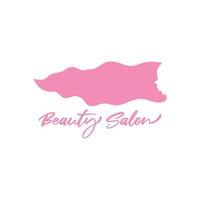 illustration vectorielle du logo du salon de beauté vecteur