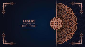 texture de motif floral de luxe et concept de mandala arabe traditionnel, utilisation pour la conception de bannières de ramadan islamique, carte de voeux de carte de visite. vecteur