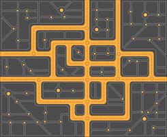 Plan des rues vecteur
