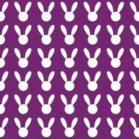 fond violet lapin blanc vecteur