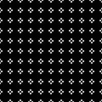 point blanc en forme carrée sur fond noir sans soudure vecteur