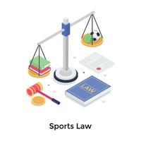 notions de droit du sport vecteur