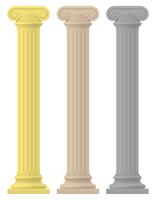 illustration de vecteur stock colonne antique