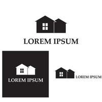 icône de la maison ou logo isolé signe symbole illustration vectorielle - collection d'icônes vectorielles de style noir de haute qualité vecteur
