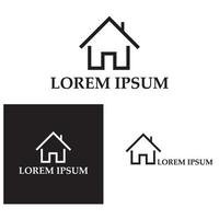 icône de la maison ou logo isolé signe symbole illustration vectorielle - collection d'icônes vectorielles de style noir de haute qualité