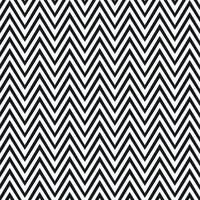 zig zag moderne motif harmonieux de chevron tribal fond noir et blanc motif d'illustration vectorielle pour la conception ou l'impression de sites Web vecteur