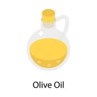 notions d'huile d'olive vecteur