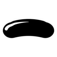 icône de savon illustration vectorielle de couleur noire image de style plat vecteur