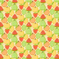 Motif de fruits colorés sans soudure Vector