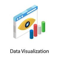 concepts de visualisation de données vecteur