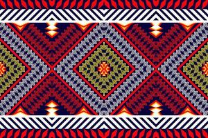 motif traditionnel oriental ethnique géométrique.figure style de broderie tribale.design pour papier peint, vêtements, emballage, tissu, illustration vectorielle vecteur