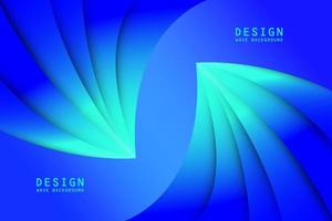 modèle de conception de bannière de fond de vague bleue pour le dépliant, la conception d'affiche d'entreprise, la présentation d'entreprise, la promotion des ventes et la publicité vecteur