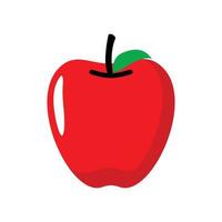 fruit pomme vecteur dessin animé illustration design plat