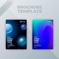 couverture de modèle de conception de brochure de dépliant. modèle a4 de taille de couverture d'entreprise vecteur