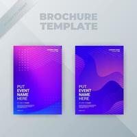 couverture de modèle de conception de brochure de dépliant. modèle a4 de taille de couverture d'entreprise vecteur