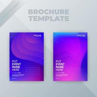 couverture de modèle de conception de brochure de dépliant. modèle a4 de taille de couverture d'entreprise vecteur