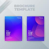 couverture de modèle de conception de brochure de dépliant. modèle a4 de taille de couverture d'entreprise vecteur