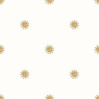 ensoleillé doré sans soudure de fond de motif de paillettes de points, motif vectoriel de clin d'oeil