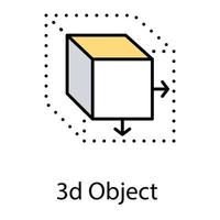 environnement 3d tendance vecteur