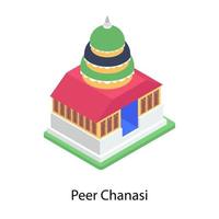 concepts de pir chinasi vecteur