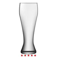 verre à bière icône illustration couleur style de remplissage vecteur