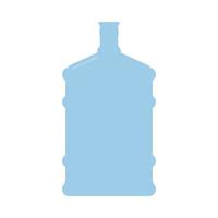 icône du distributeur de grandes bouteilles. couleur différente . vecteur
