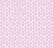 Motif de fleurs orientales Ornement floral abstrait Fond tissu Swirl vecteur