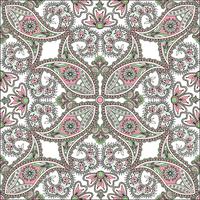 Floral fond sans couture. Ornement oriental. Motif de fleurs. vecteur