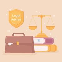 notion de conseil juridique vecteur