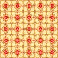 Motif de fleurs sans soudure Ornement floral abstrait. Texture de tissu oriental vecteur