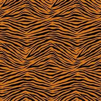 conception de modèle sans couture de vecteur de motif animal tigre simple