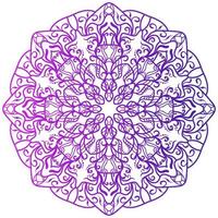 ornement de mandala ou conception de fond de fleur. vecteur