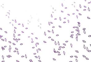 couverture de doodle vecteur violet clair.