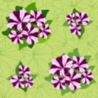 Floral pattern sans soudure. Fond de fleurs décoratives vecteur