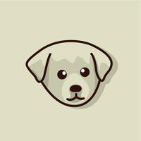 illustration vectorielle graphique d'un chien vecteur