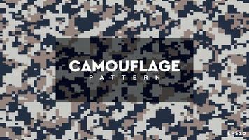 modèle de vecteur de camouflage