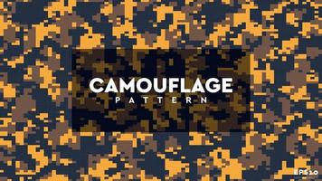 modèle de vecteur de camouflage