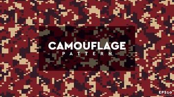 modèle de vecteur de camouflage