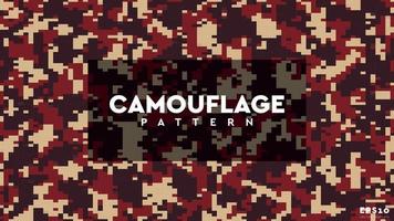 modèle de vecteur de camouflage