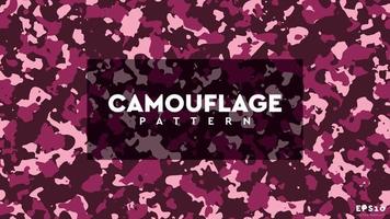 modèle de vecteur de camouflage