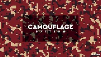 modèle de vecteur de camouflage