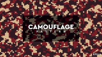 modèle de vecteur de camouflage