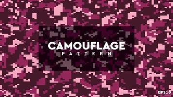 modèle de vecteur de camouflage