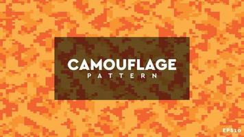 modèle de vecteur de camouflage