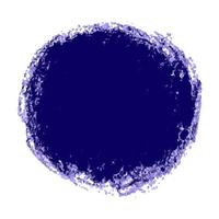 Crayon violet tache de texture gribouillis isolé sur fond blanc vecteur